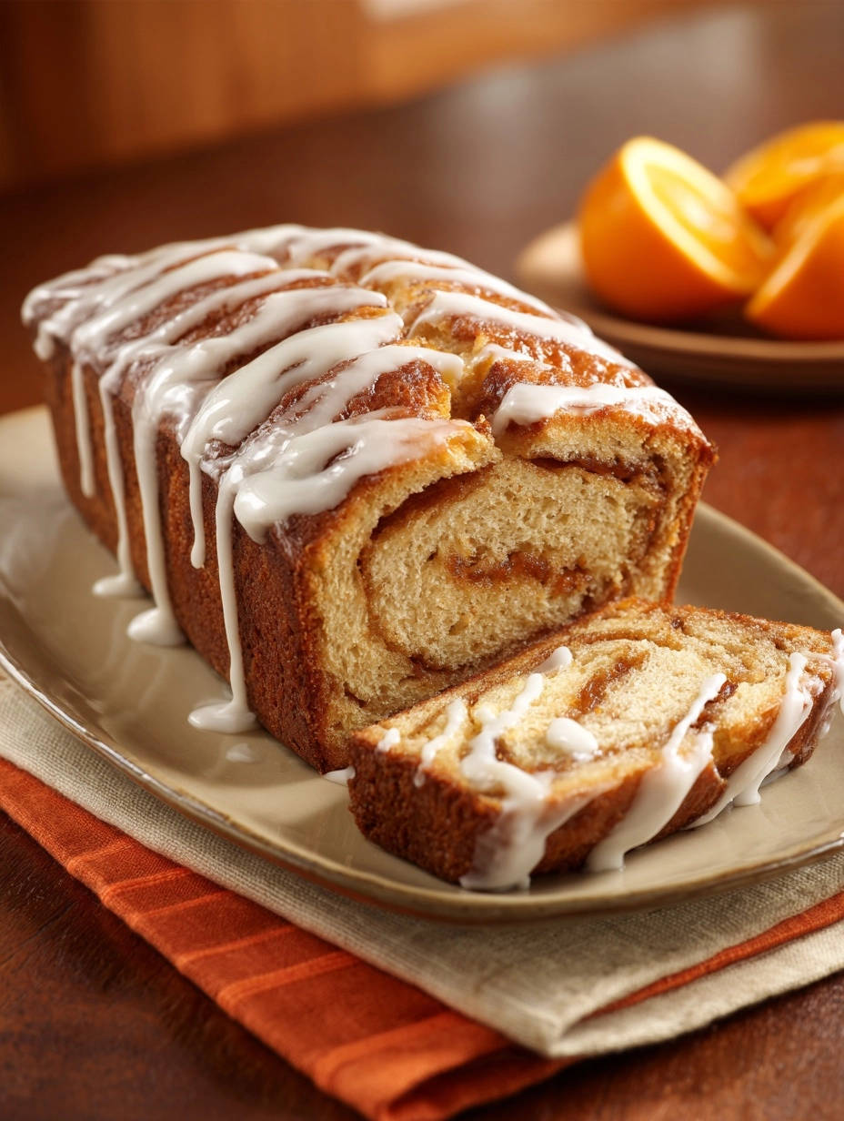 Orange Cinnamon Swirl Loaf Cross Section 1