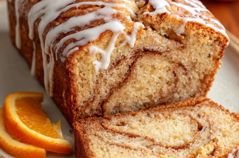 Orange Cinnamon Swirl Loaf