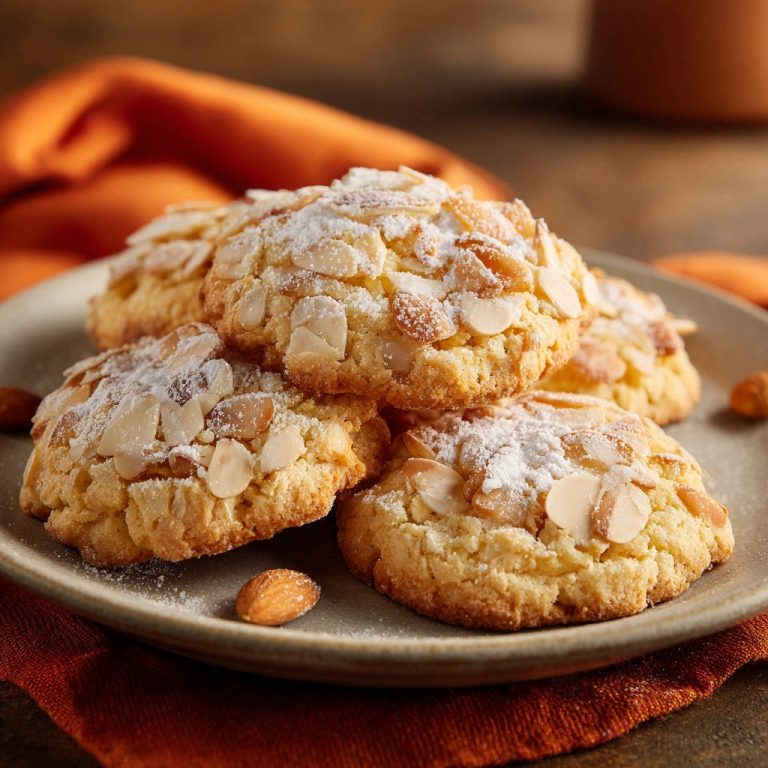 Almond Blossom Cookies Close Up Plated