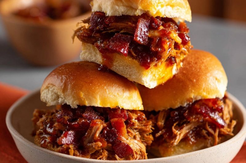 BBQ Bacon Sliders