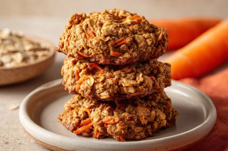 Carrot Oatmeal Cookies
