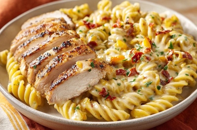 Creamy Sun-Dried Tomato Chicken Pasta