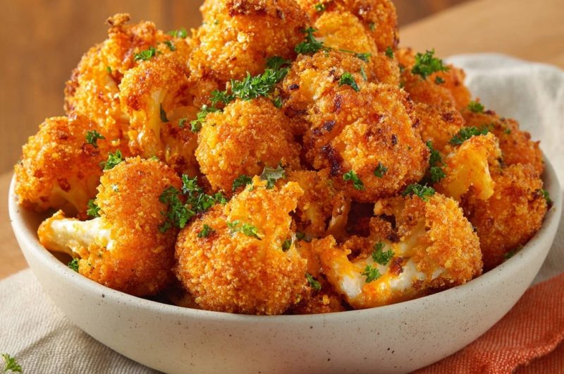 Crispy Baked Cauliflower Bites