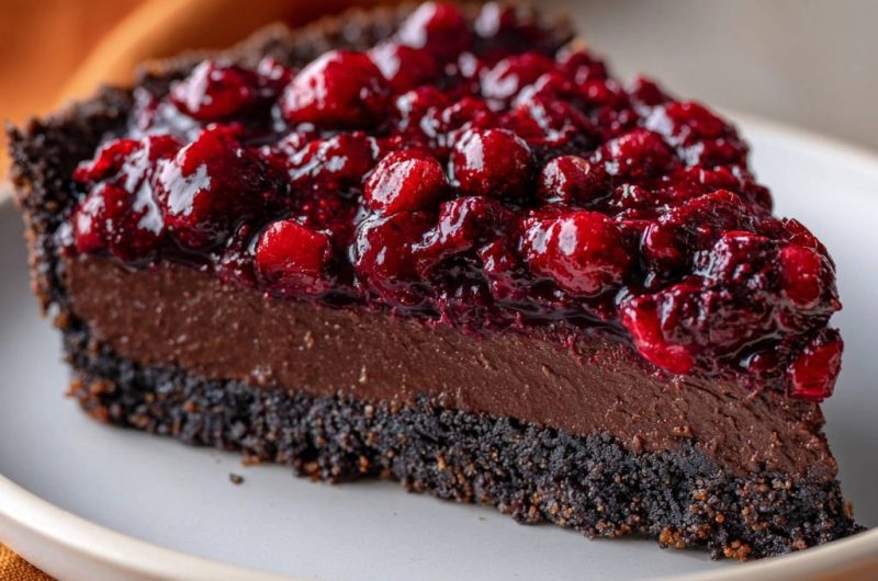 Decadent Chocolate Berry Tart