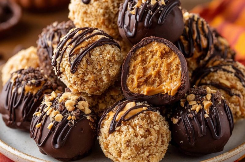 Decadent Peanut Butter Truffles