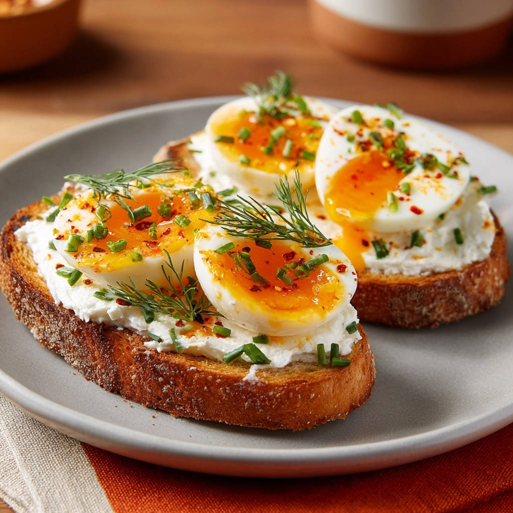 Dreamy Ricotta Toast Egg Cross Section Detail 1