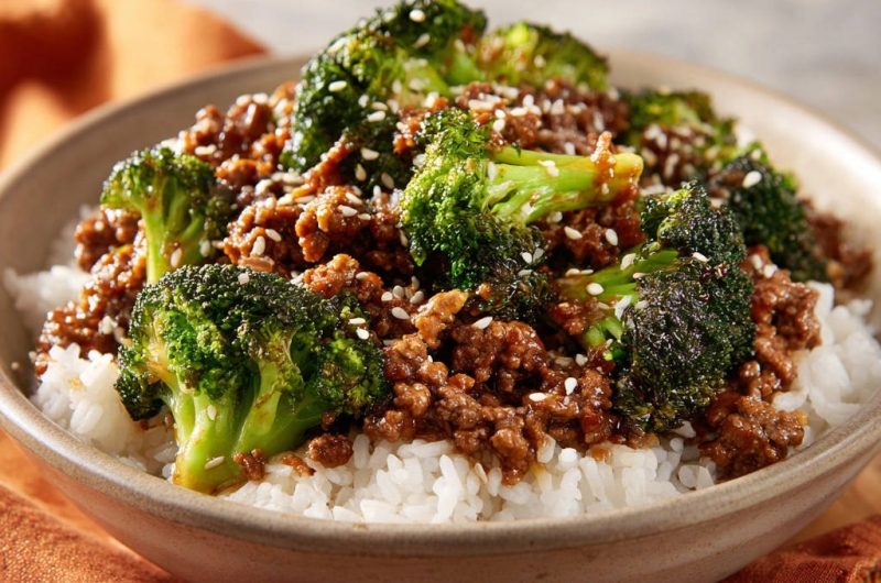 Easy Beef & Broccoli Bowl