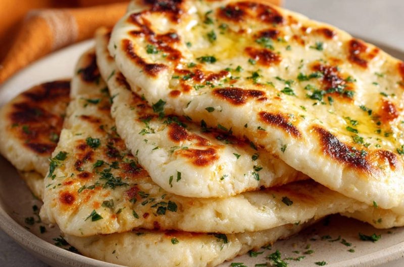 Easy Skillet Naan