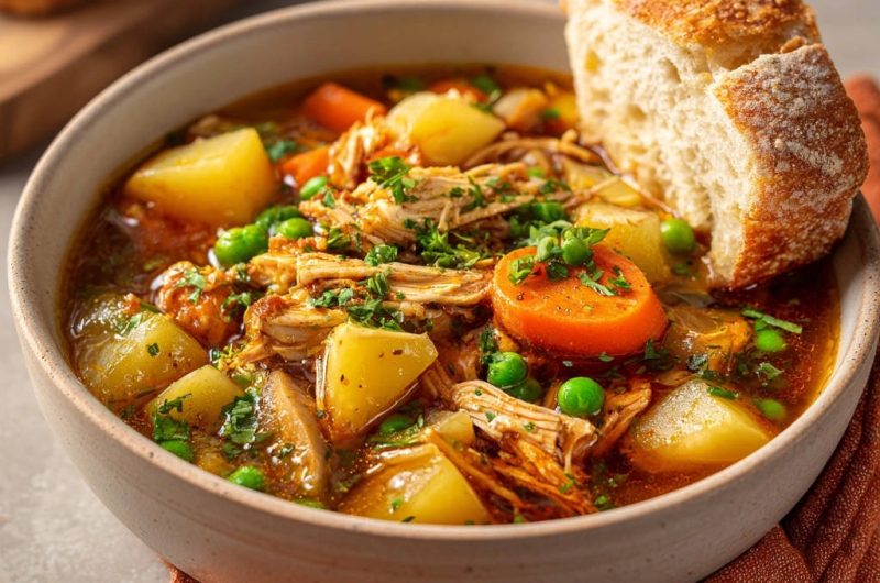 Hearty Chicken & Veggie Stew