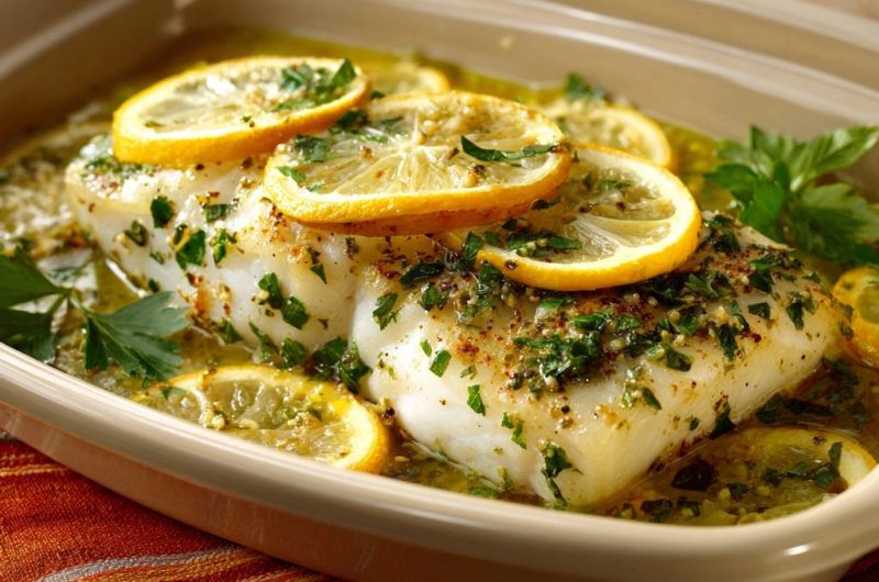 Lemon Herb Baked Fish