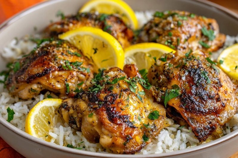 Lemon Herb Chicken Thighs