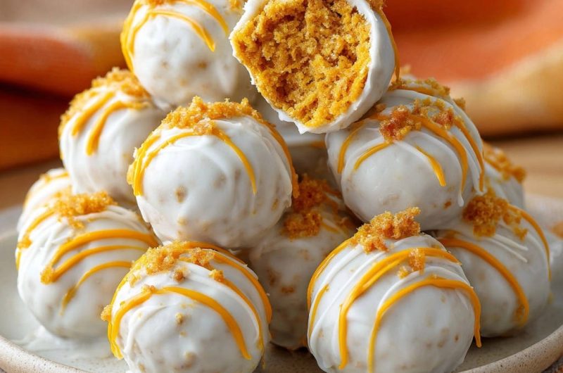 Pumpkin Spice Truffles