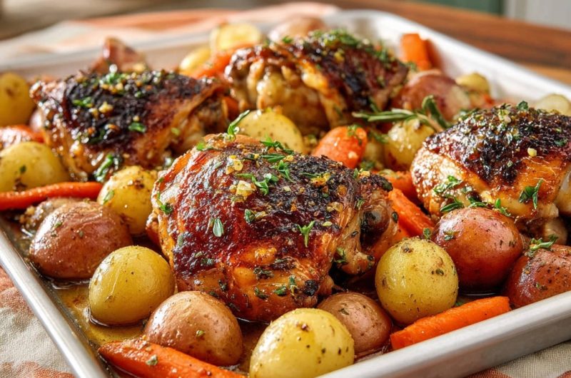 Sheet Pan Chicken & Veggies