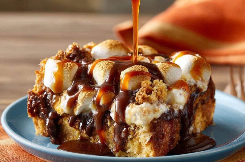 S'mores Bread Pudding Bake