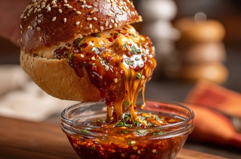 Spicy Cheesy Dipper Burger