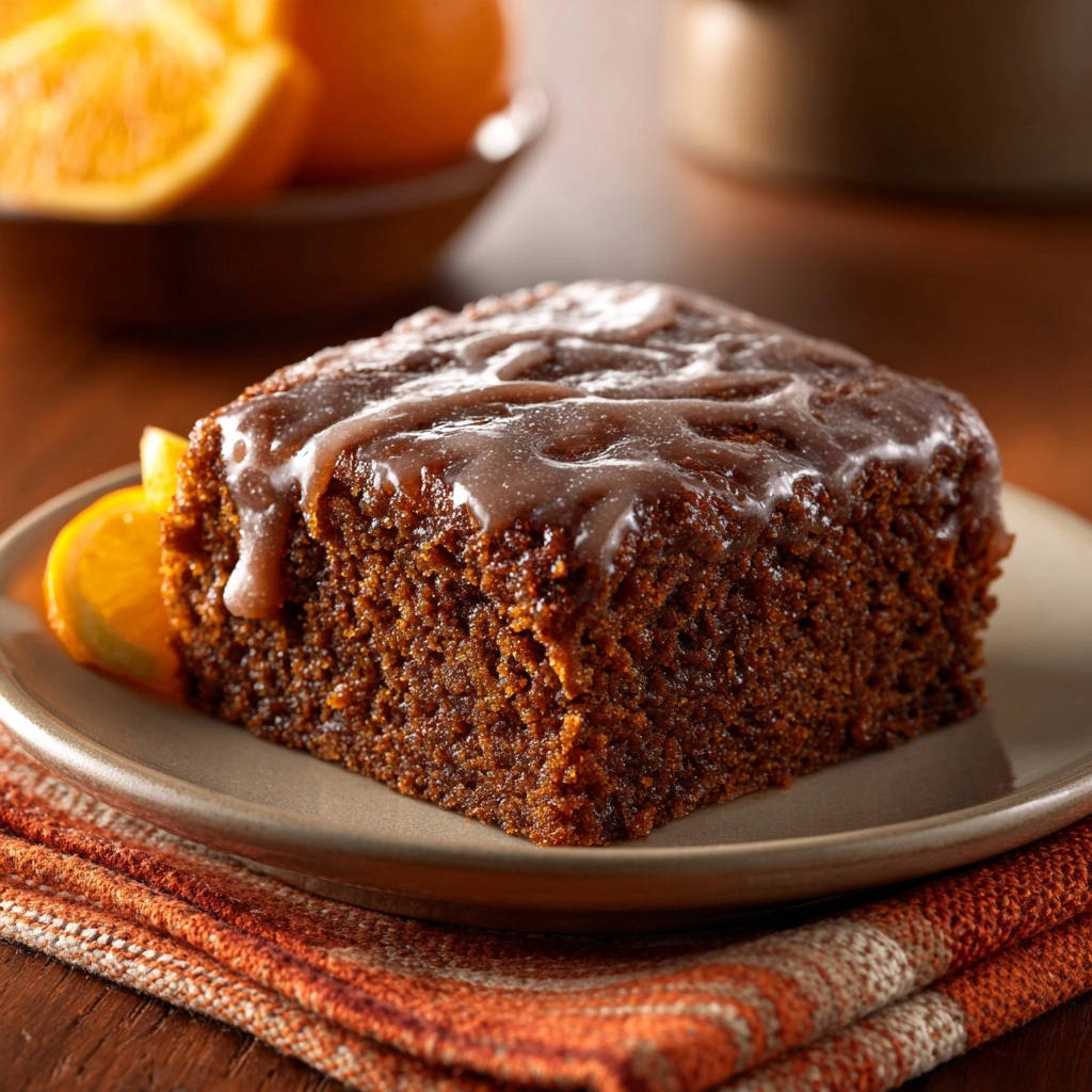 Sticky Toffee Style Spice Cake Single Serving Plated 1