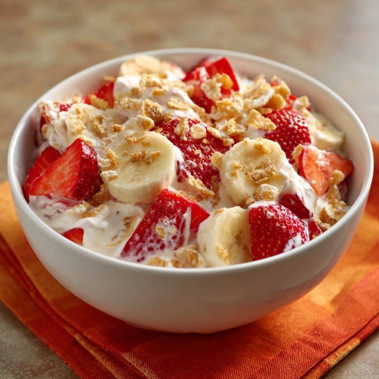 Strawberry Banana Bliss Bowl Granola Topping Detail