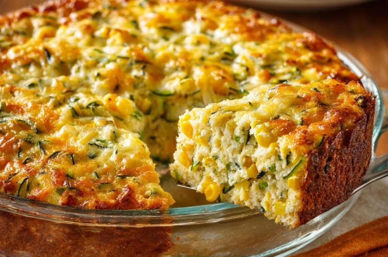 Summer Zucchini Corn Bake