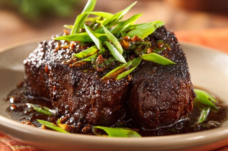 Asian-Style Braised Beef Short Ribs
