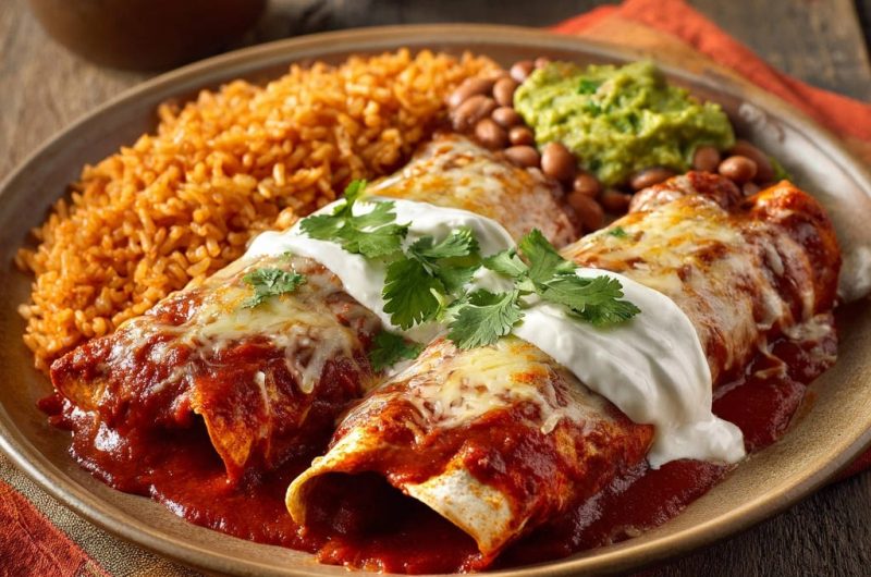 Cheesy Enchiladas