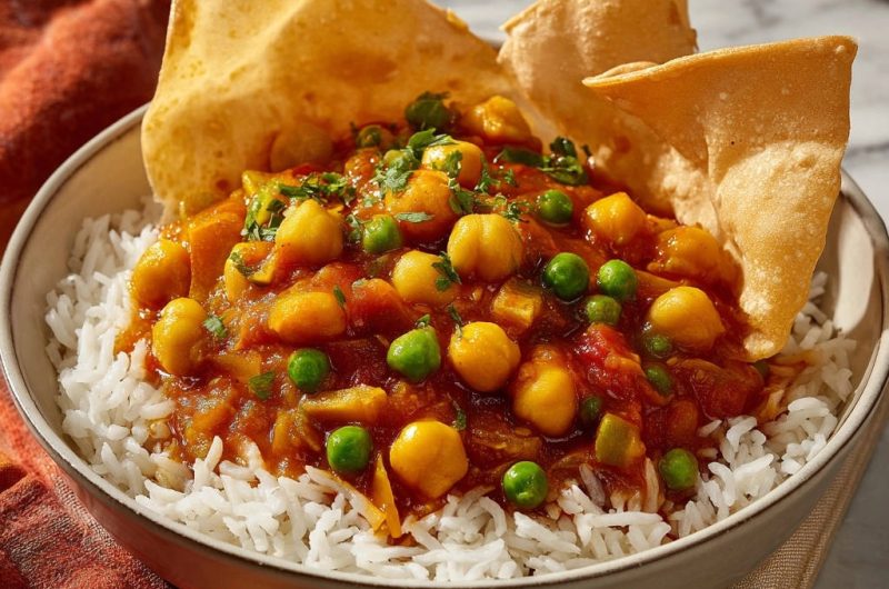 Chickpea & Pea Curry