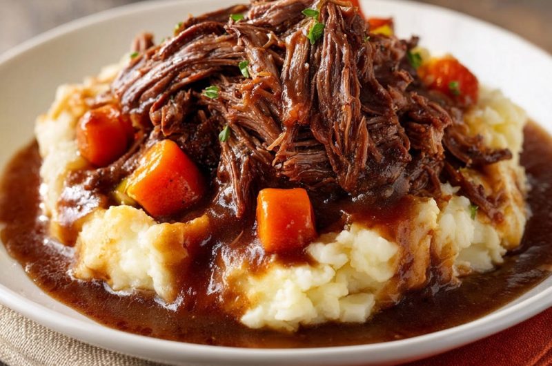 Classic Pot Roast & Mashed Potatoes