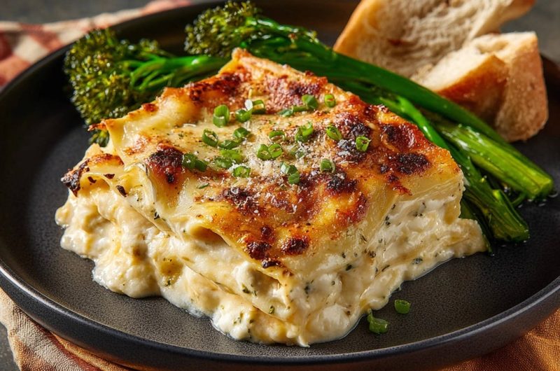 Creamy White Lasagna