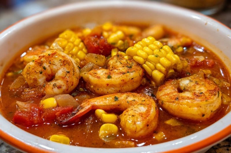 Creole-Style Shrimp & Corn Stew