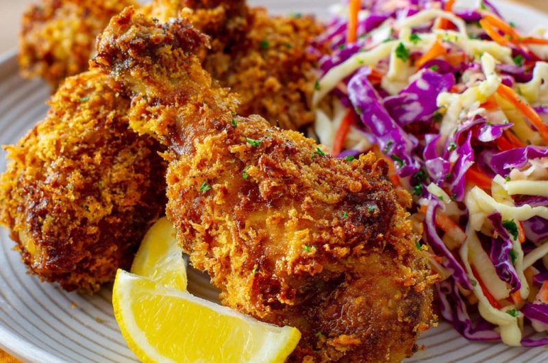 Crispy Oven-Baked Chicken Drumsticks