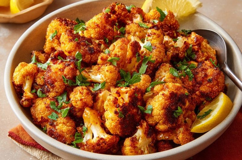 Crispy Roasted Cauliflower