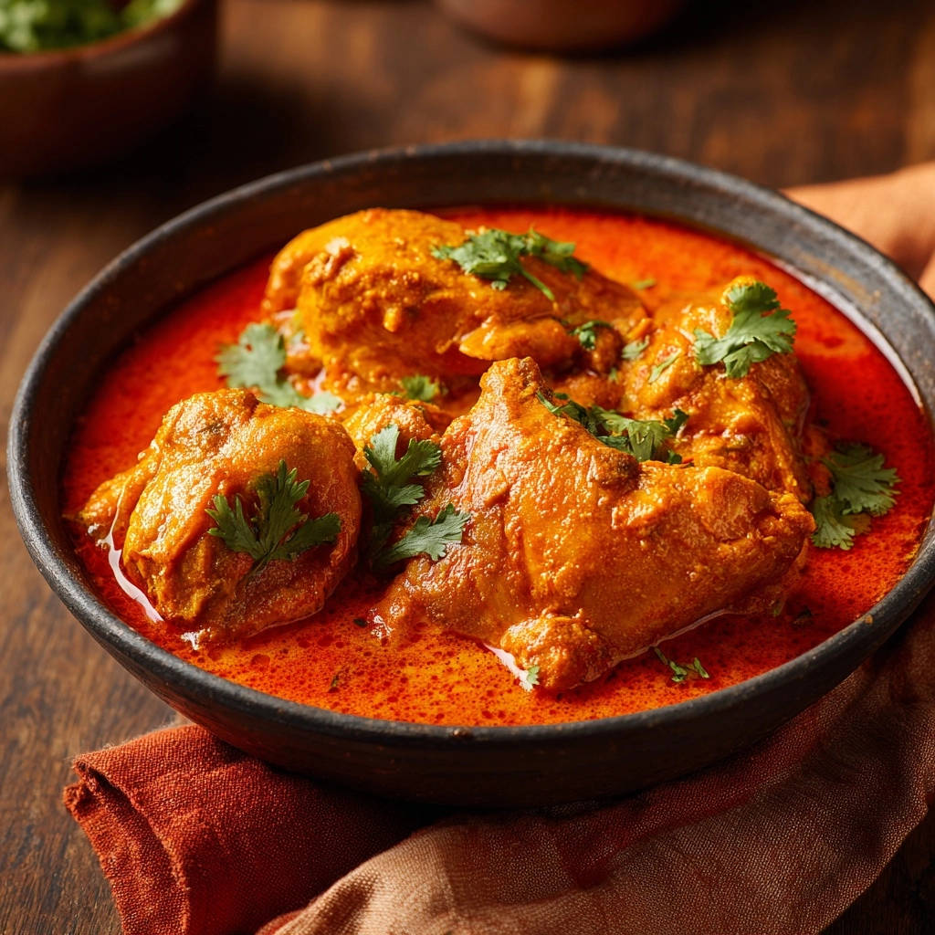 Easy Chicken Curry Close Up Detail 1