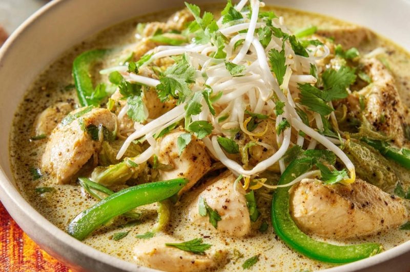 Easy Green Chicken Curry