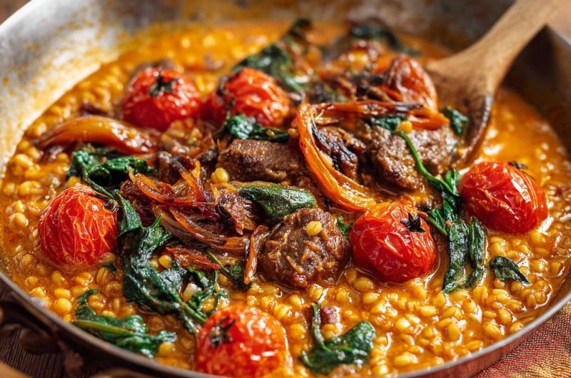 Hearty Beef & Barley Stew