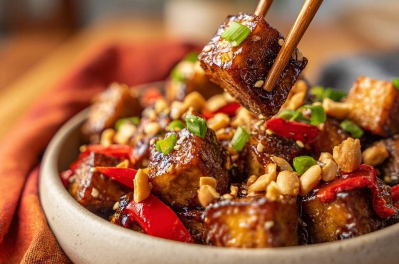 Kung Pao-Inspired Tofu