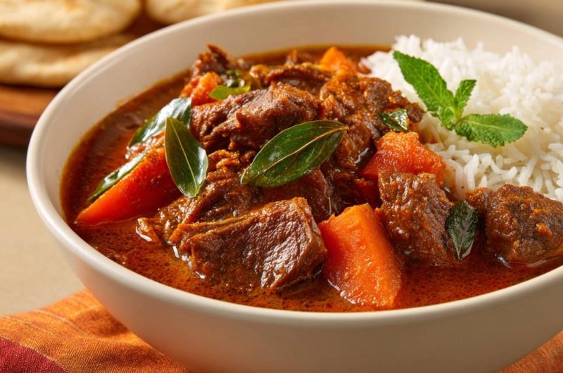 Savory Beef & Carrot Curry
