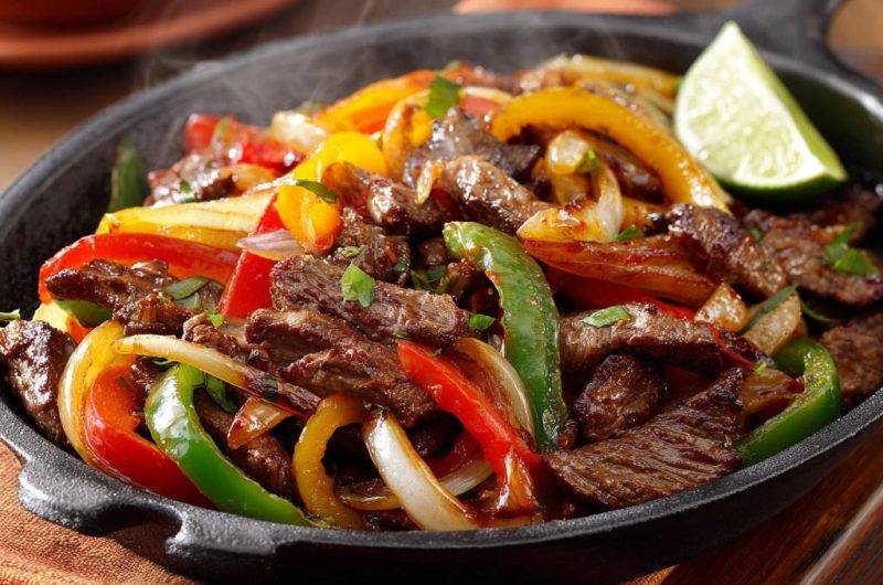 Sizzling Skillet Beef Fajitas