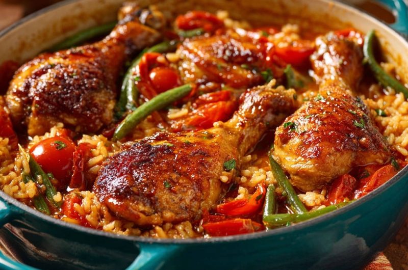 Skillet Chicken & Rice