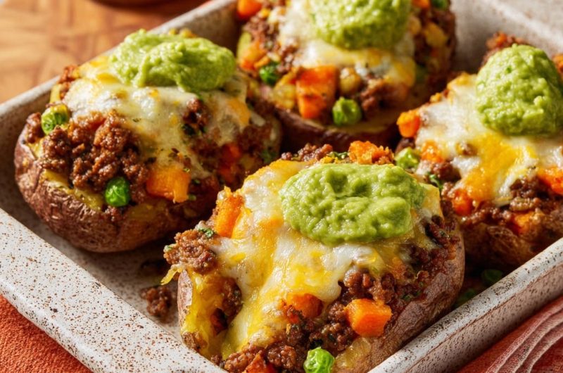 Southwestern Stuffed Baked Potatoes