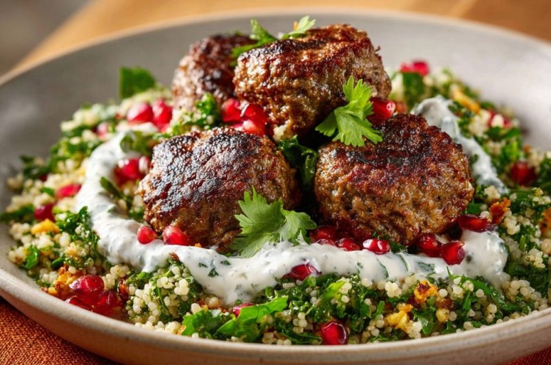 Spiced Meatball & Couscous Bowls