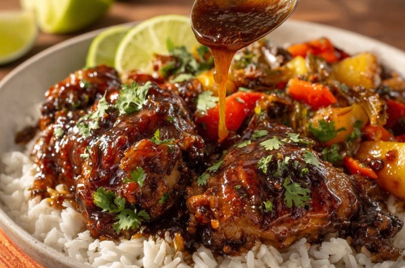 Sticky Ginger Lime Chicken