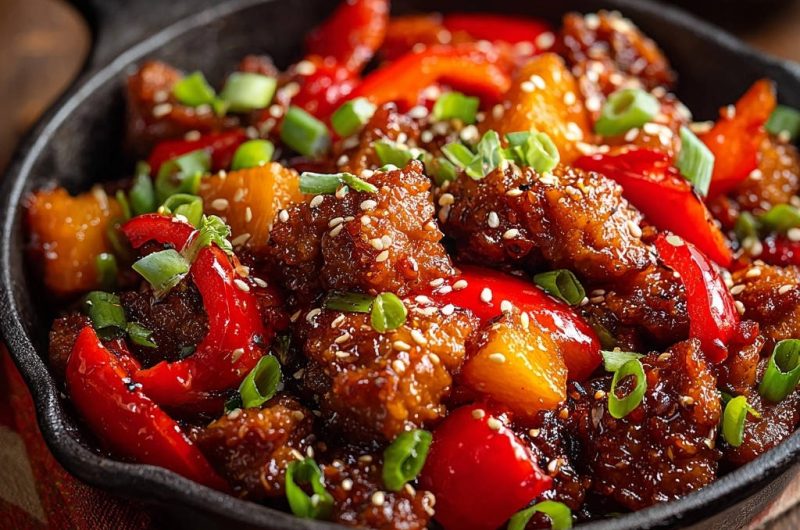 Sweet & Tangy Crispy Chicken