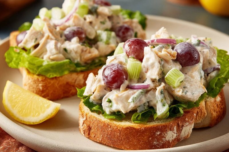 Ultimate Chicken Salad Toast