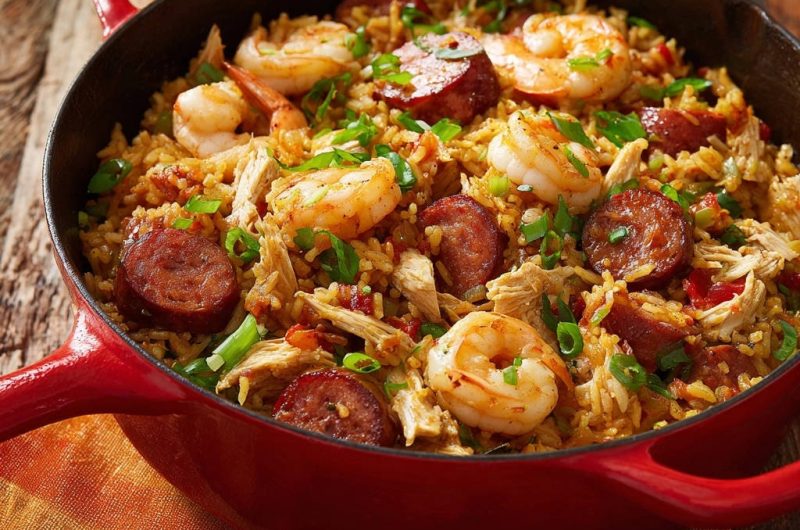 Skillet Jambalaya-Style Rice